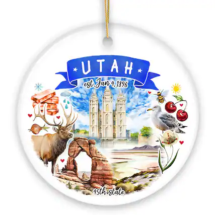 UTAH
est. Jan 4, 1896
45th state