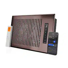 AC Infinity - AIRTAP T6, Smart Register Booster Fan 6" x 12" - Bronze