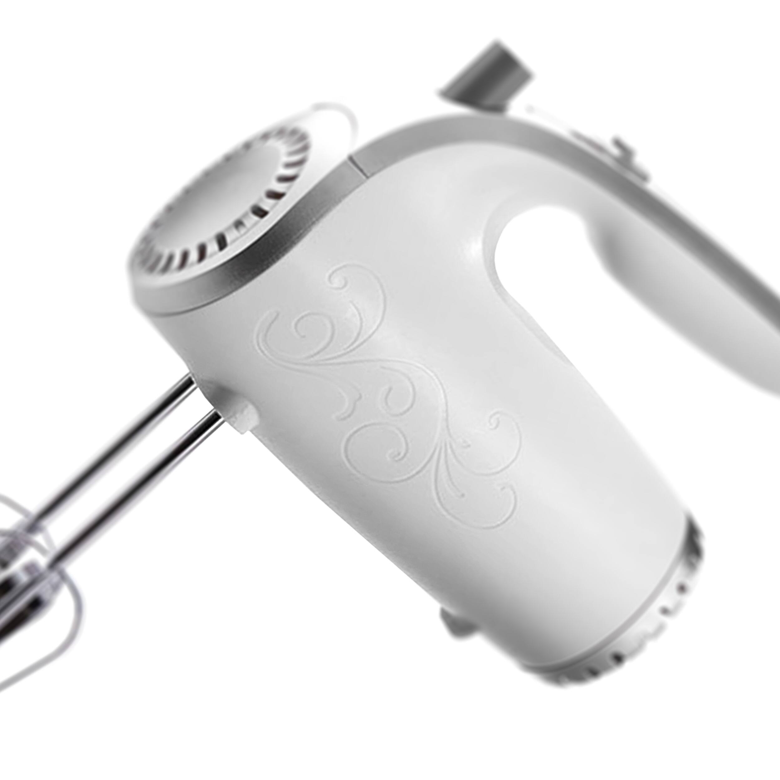 Alt View 2. Brentwood - Brentwood 5 Speed Hand Mixer- White - White.