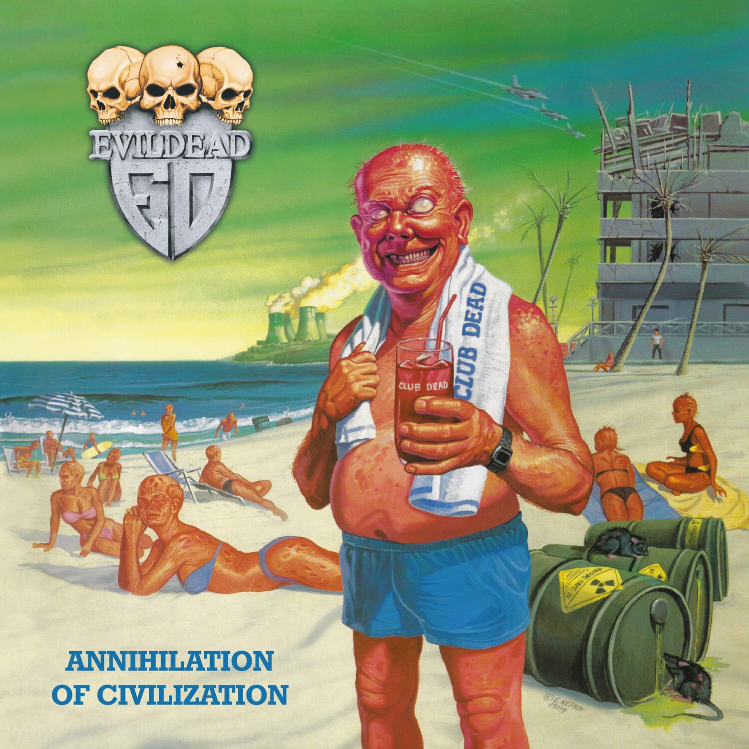 Evildead - Annihilation of Civilization   - COMPACT DISCS [CD] price history on PriceWatchPro