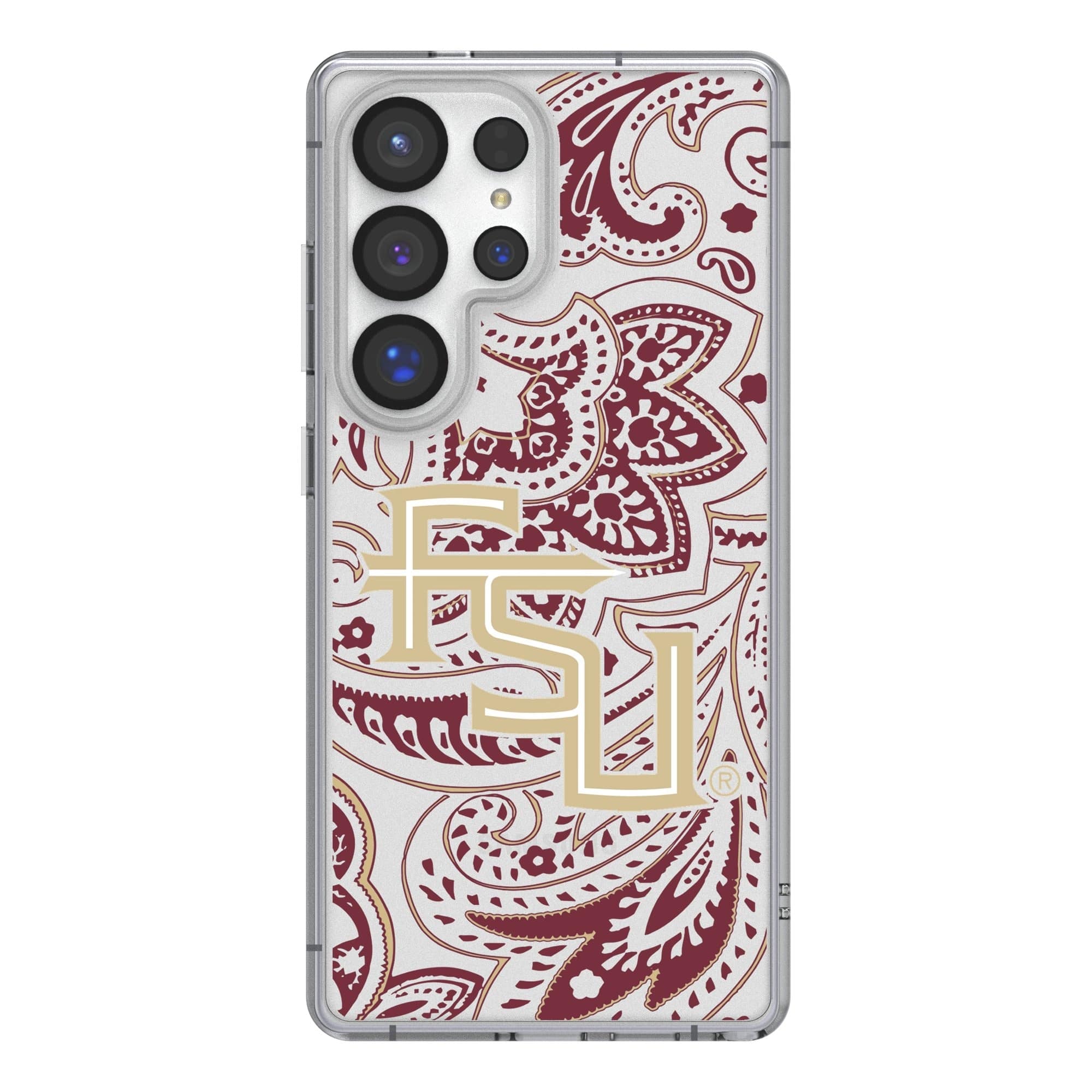 Keyscaper - NCAA - Florida State Seminoles Paisley Galaxy Clear Case - S24 - Multicolor price history on PriceWatchPro