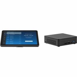 Logitech - BASE Zoom Room (no AV) with Tap + ASUS® NUC - For Video Conferencing, Meeting Room - 2 x HDMI Out - USB - Unknown