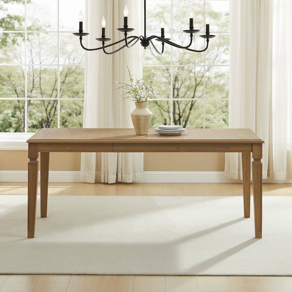 Alt View 4. Crosley Furniture - Katia Dining Table In Driftwood - Brown.