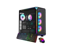 iBUYPOWER - Element Gaming PC - Ryzen 7 8700F, RTX 5060, 16GB DDR5, 1TB SSD, Win 11 - Black