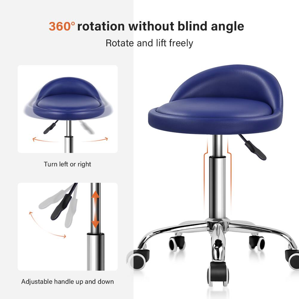 360° rotation without blind angle  
Rotate and lift freely  

Turn left or right  

Adjustable handle up and down