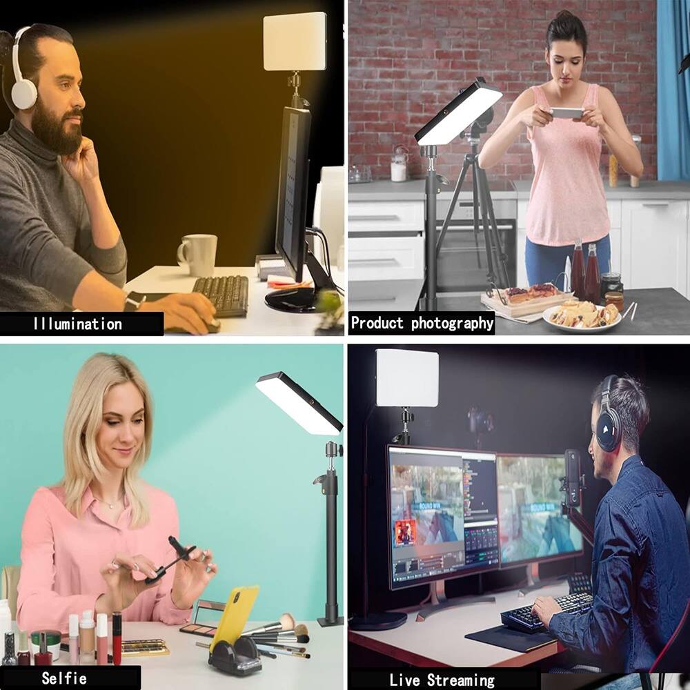 - Illumination
- Product photography
- Selfie
- Live Streaming