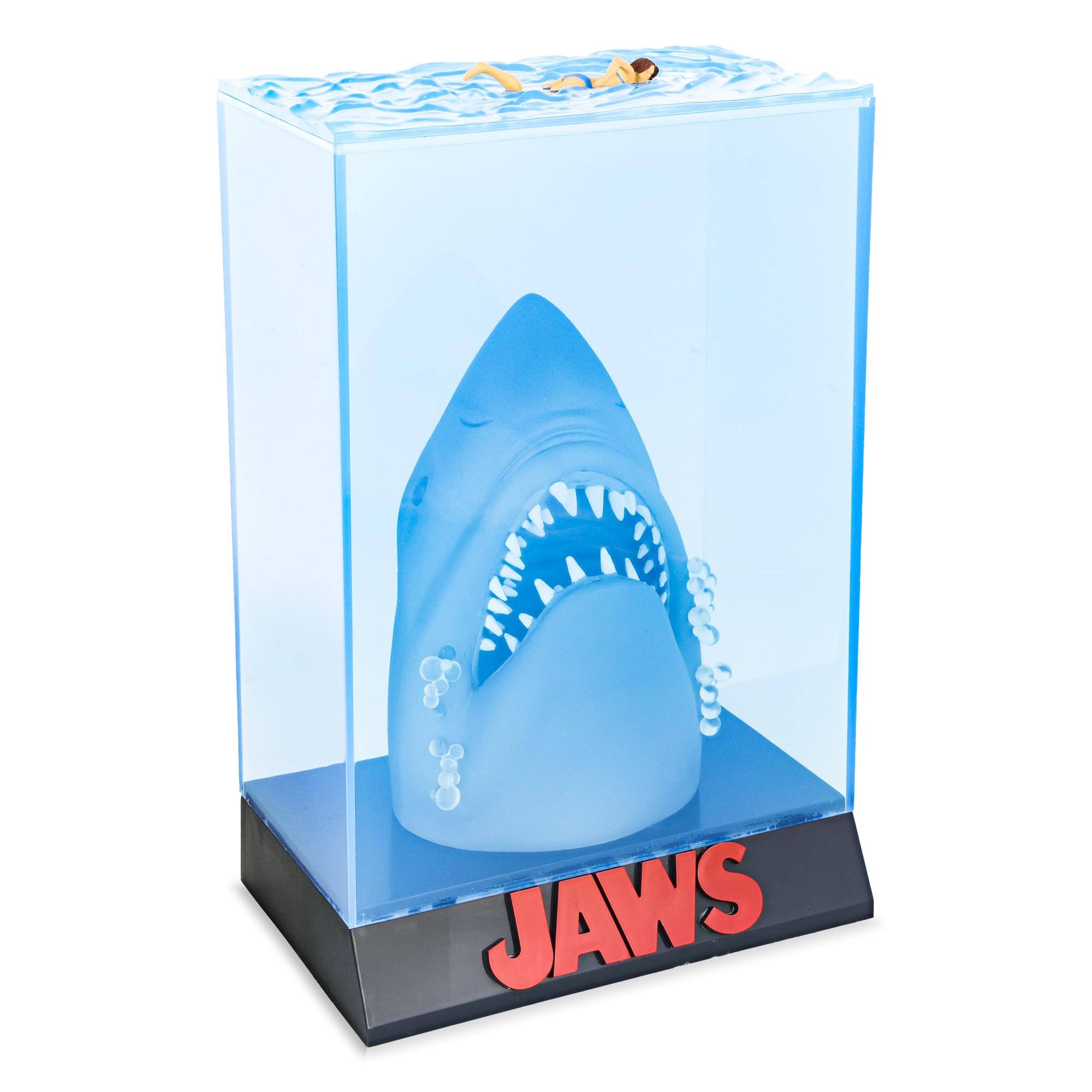 Alt View 10. SD Toys - Jaws 3D Movie Poster Statue | 12 Inches Tall - Blue.