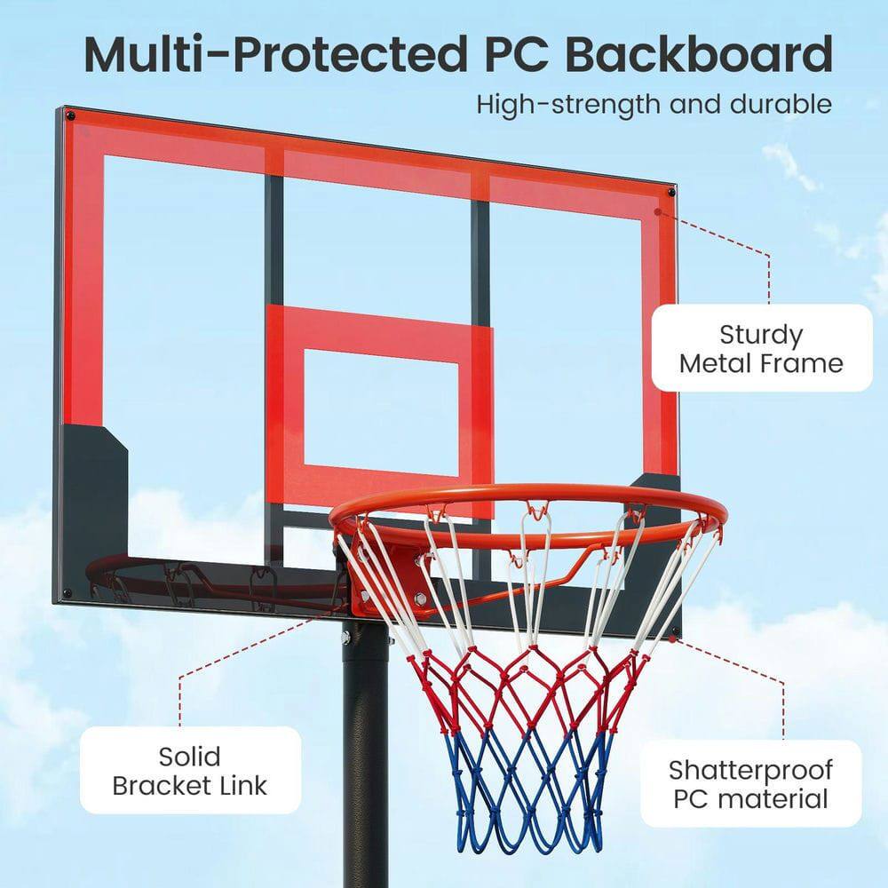 Multi-Protected PC Backboard  
High-strength and durable  
Sturdy Metal Frame  
Solid Bracket Link  
Shatterproof PC material