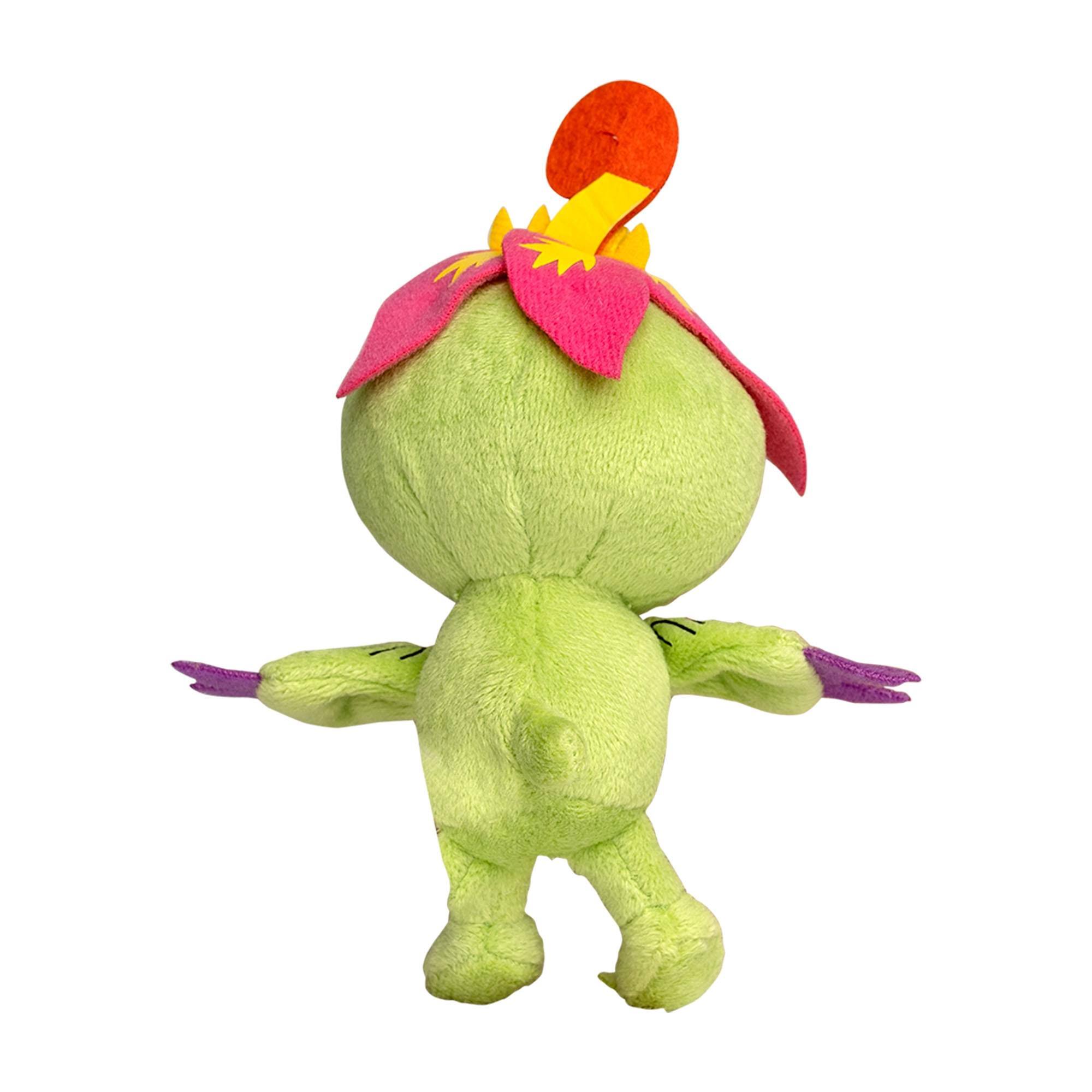 Alt View 10. Bandai - Digimon 4 Inch Mini Character Plush | Palmon - Green.