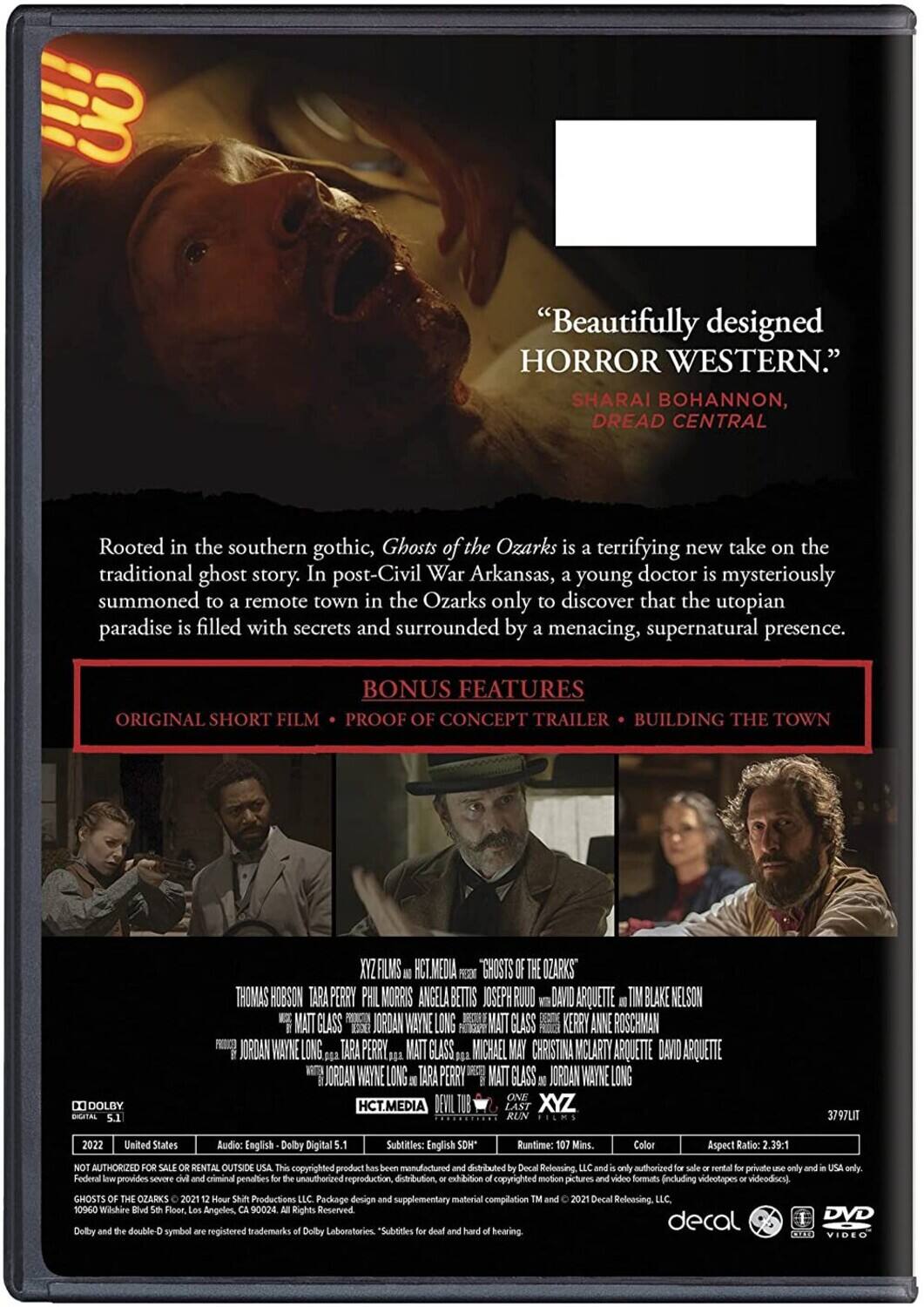 Alt View 1. Ghosts of the Ozarks   - DVD.