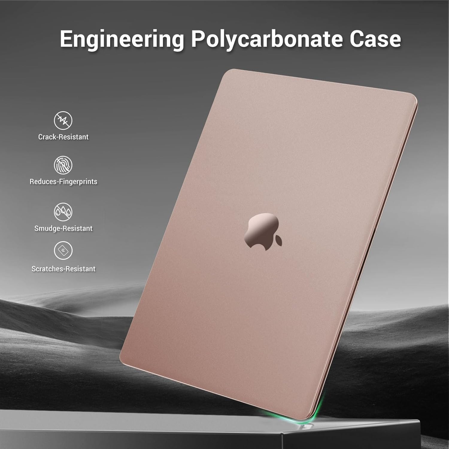 Engineering Polycarbonate Case

- Crack-Resistant
- Reduces Fingerprints
- Smudge-Resistant
- Scratches-Resistant