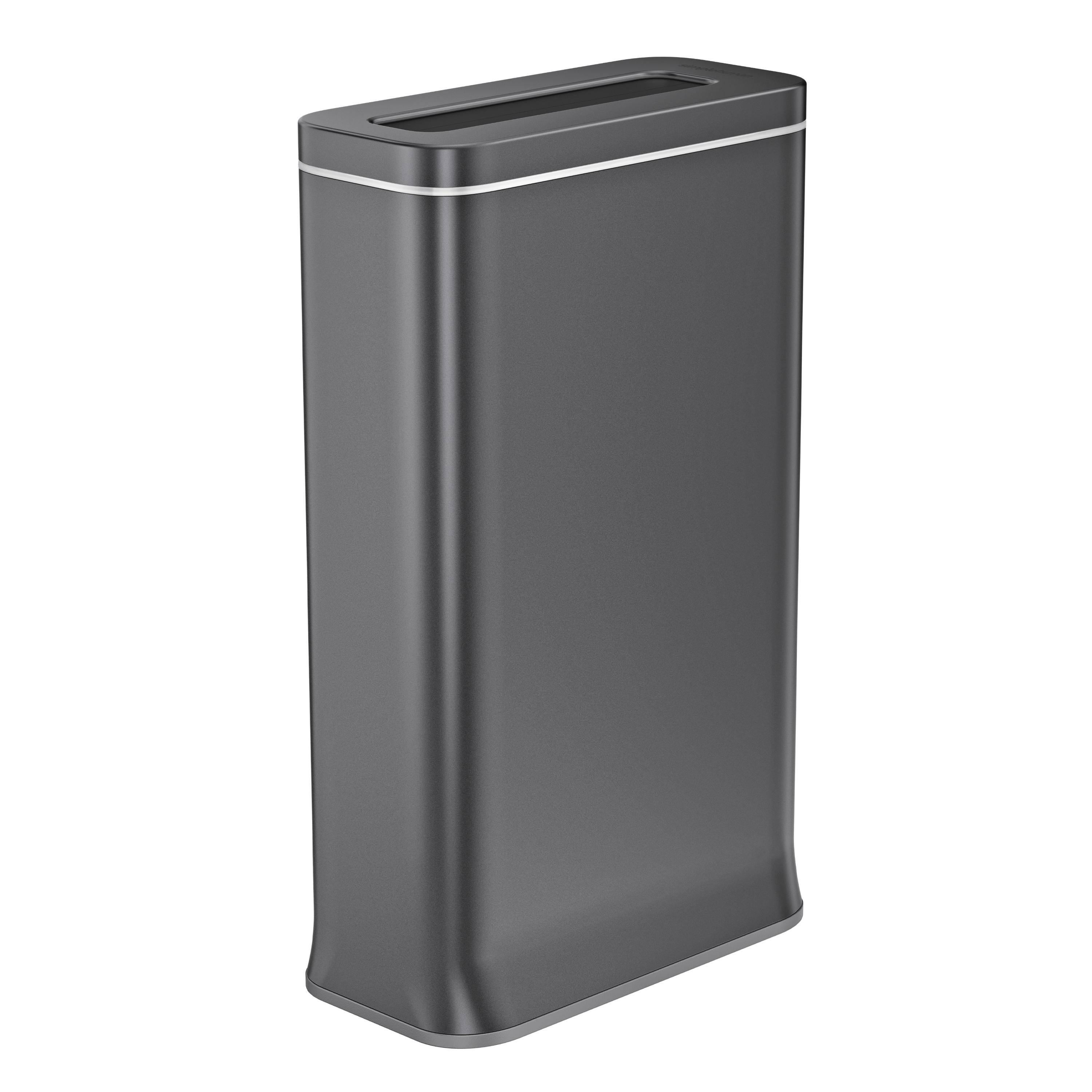 Alt View 3. simplehuman - Cleanstation Phone Sanitizer with UV-C Light - Slate Stainless Steel.