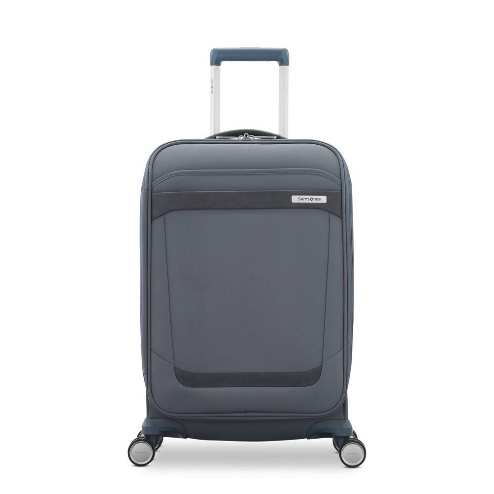 Front. Samsonite - Elevation Softside Carry-On Expandable Spinner - Slate.