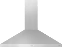 Zephyr - 36 inches - Convertible - Wall Range Hood - Stainless Steel/Glass - Front_Zoom