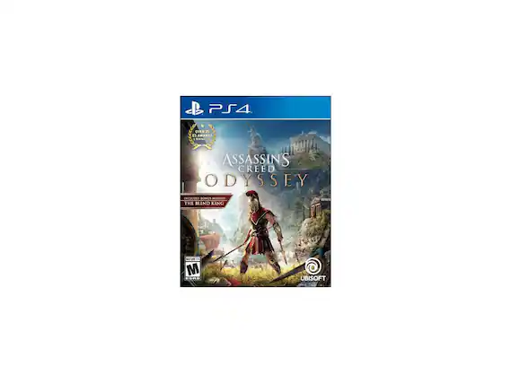 PS4 OVER 25 E3 AWARDS 4 ASSASSINS CREED ODYSSEY INCLUDES BONUS MISSION THE BLIND KING U 1 M - UBISOFT - T (Teen 13+)