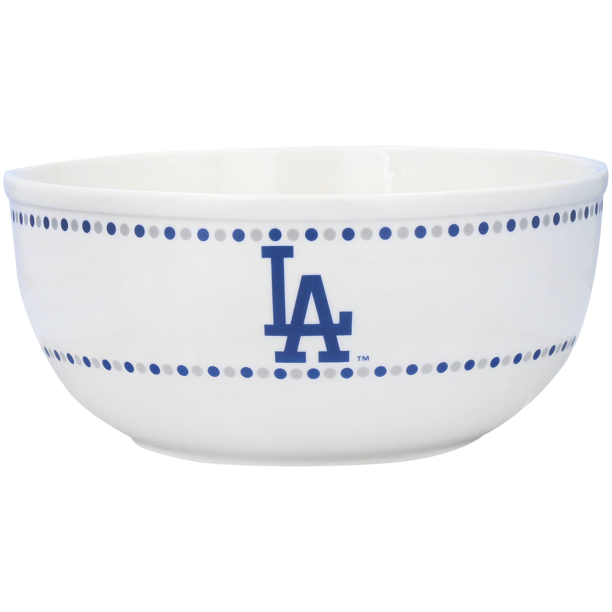 Front. The Memory Company - Los Angeles Dodgers Large Game Day Bowl - Multicolor.