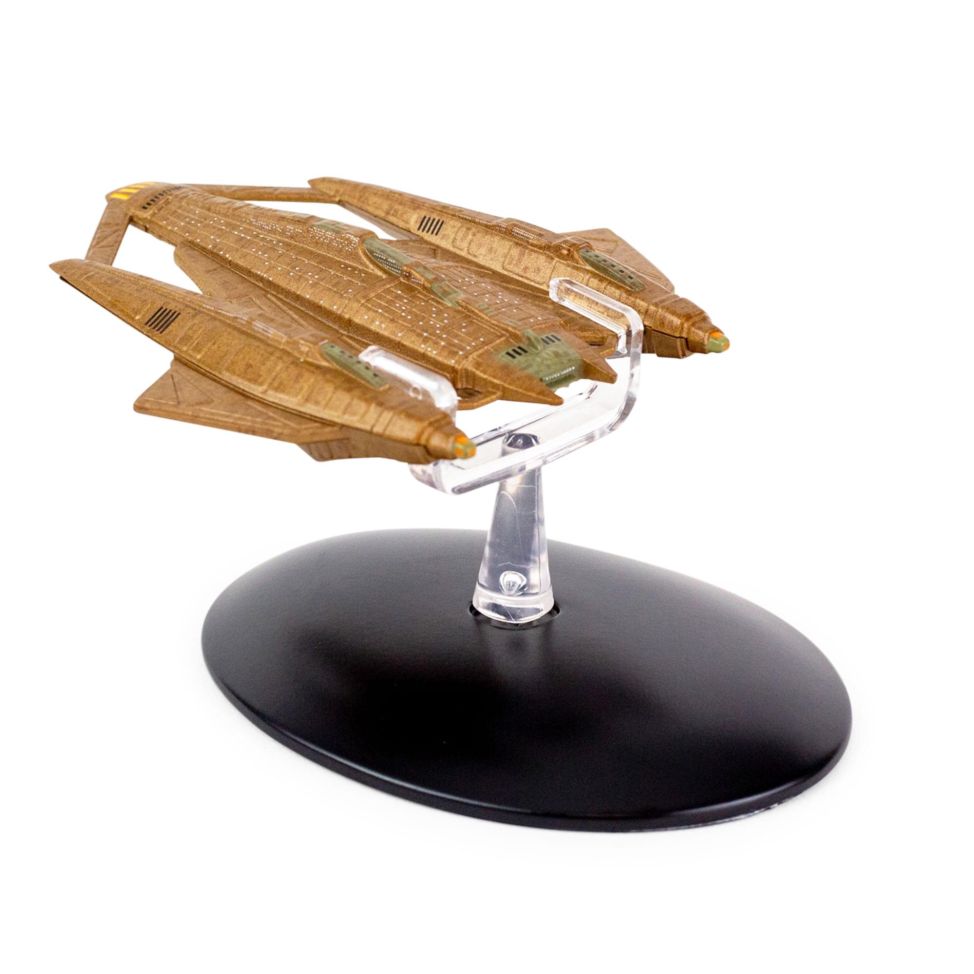 Alt View 10. Eaglemoss - Eaglemoss Star Trek Starship Replica | Vidiian Ship - Brown.