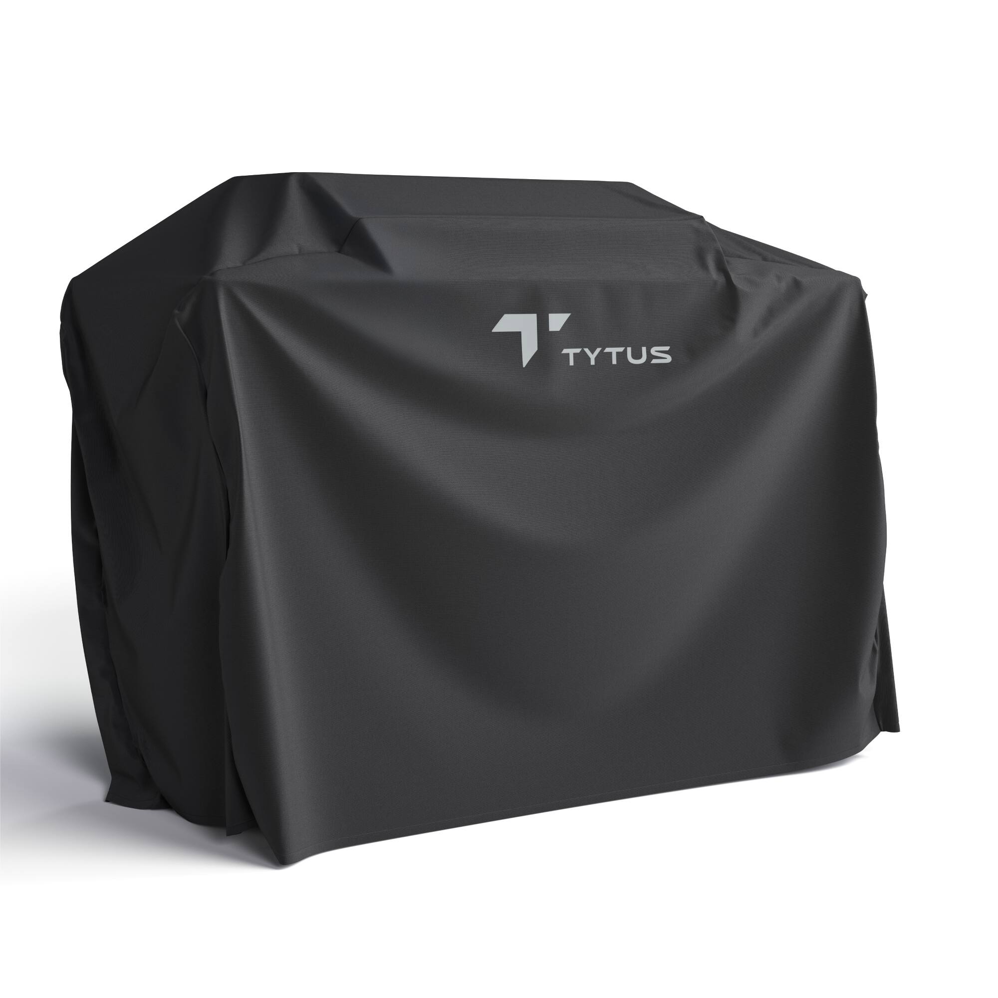 Angle. TYTUS Grills - 4-Burner Cover - Black.