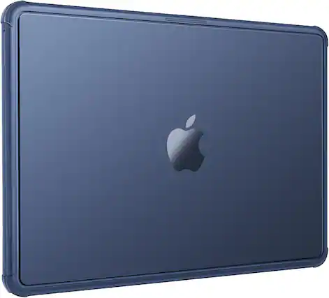 Front. mosiso - Case for MacBook Neo 13 inch A3404 with A18 Pro (2026), Scratch Resistant Matte Hard Shell with Reinforced Corners - Indigo.