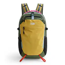 Bagsmart - Faro Light 20L Backpack, Ultralight Water-Repellent Daypack with 14" Laptop Sleeve for Commute & Outdoor - Moss