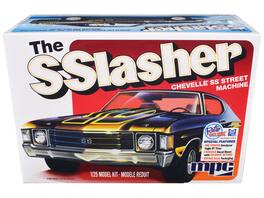 Skill 2 Model Kit Chevrolet Chevelle SS Street Machine "The SSlasher" 1/25 Scale Model by MPC - Multicolor