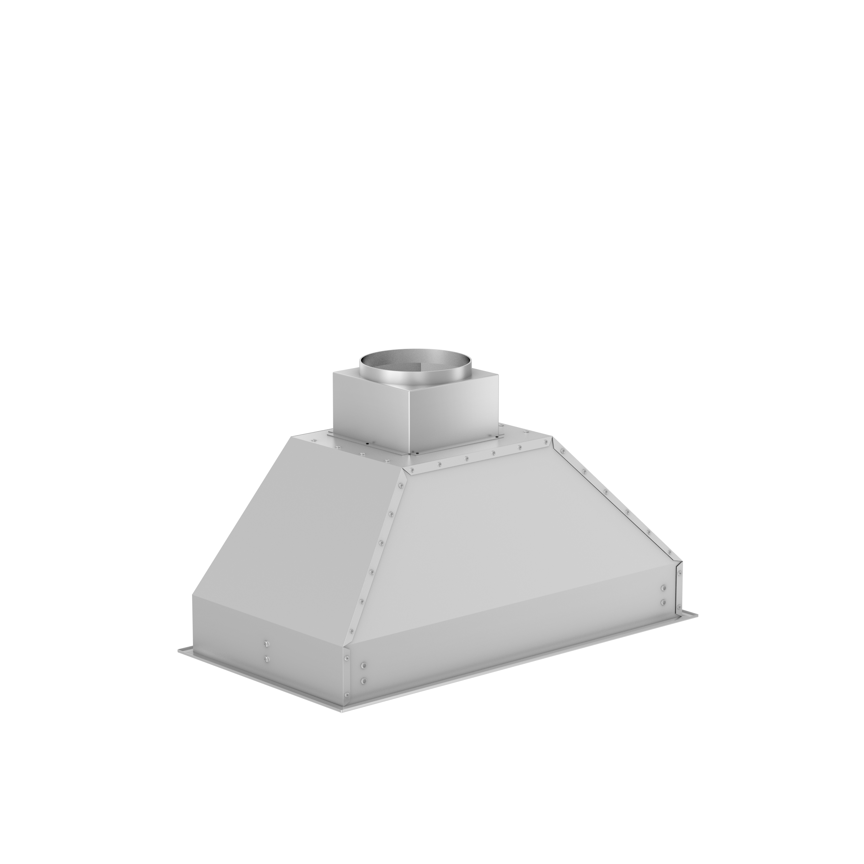 Left. ZLINE - 34" Externally Vented Range Hood - Brushed Stainless Steel.