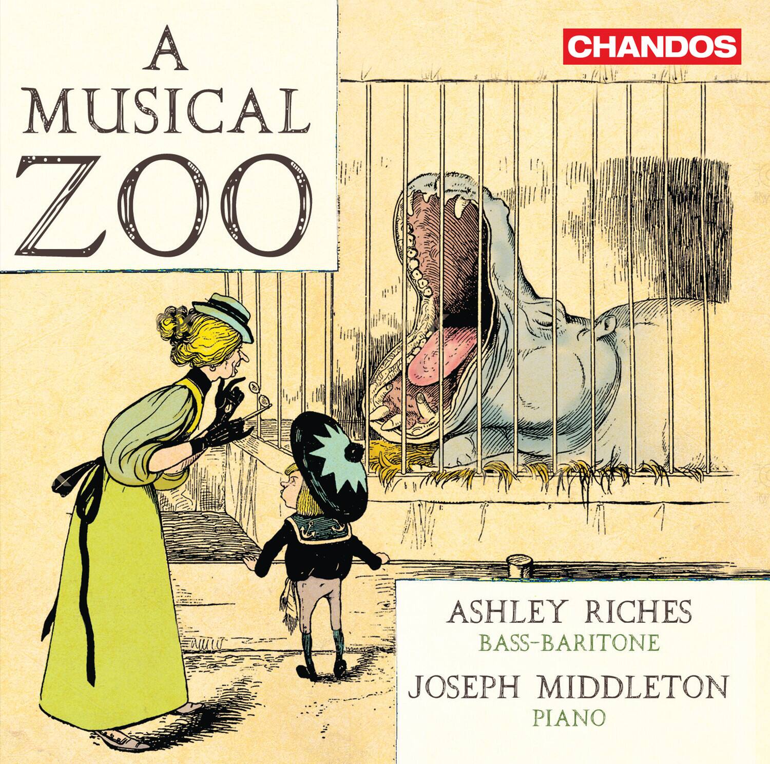 A Musical Zoo

Ashley Riches  
Bass-Baritone

Joseph Middleton  
Piano

Chandos