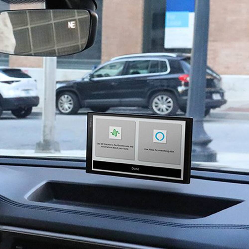 Alt View 9. Garmin - DriveSmart 86 8" GPS with Built-In Bluetooth, Map Updates and Traffic Updates + 2-Year Extended Warranty Package - Black.