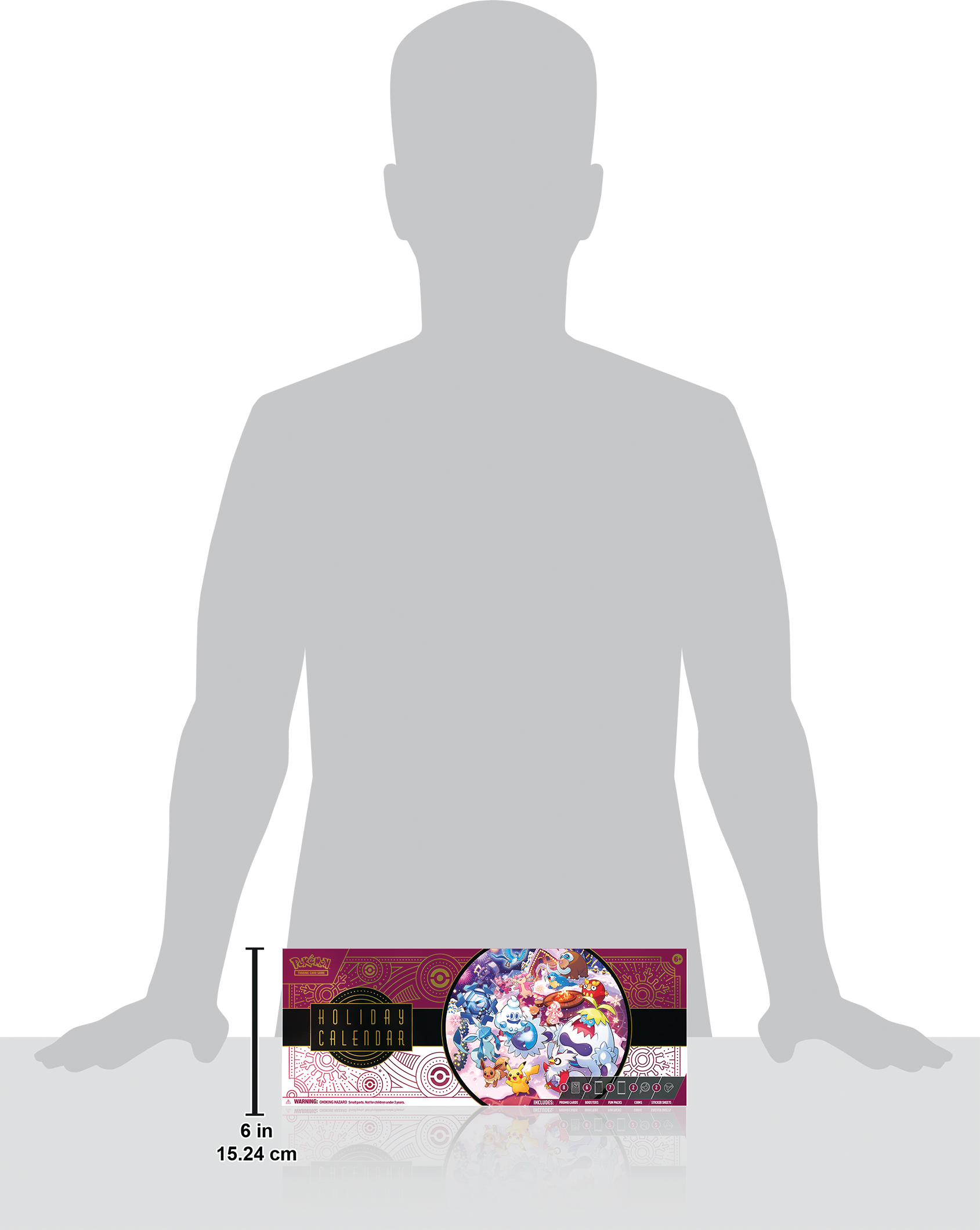 HOLIDAY CALENDAR - 6 in 15.24 cm