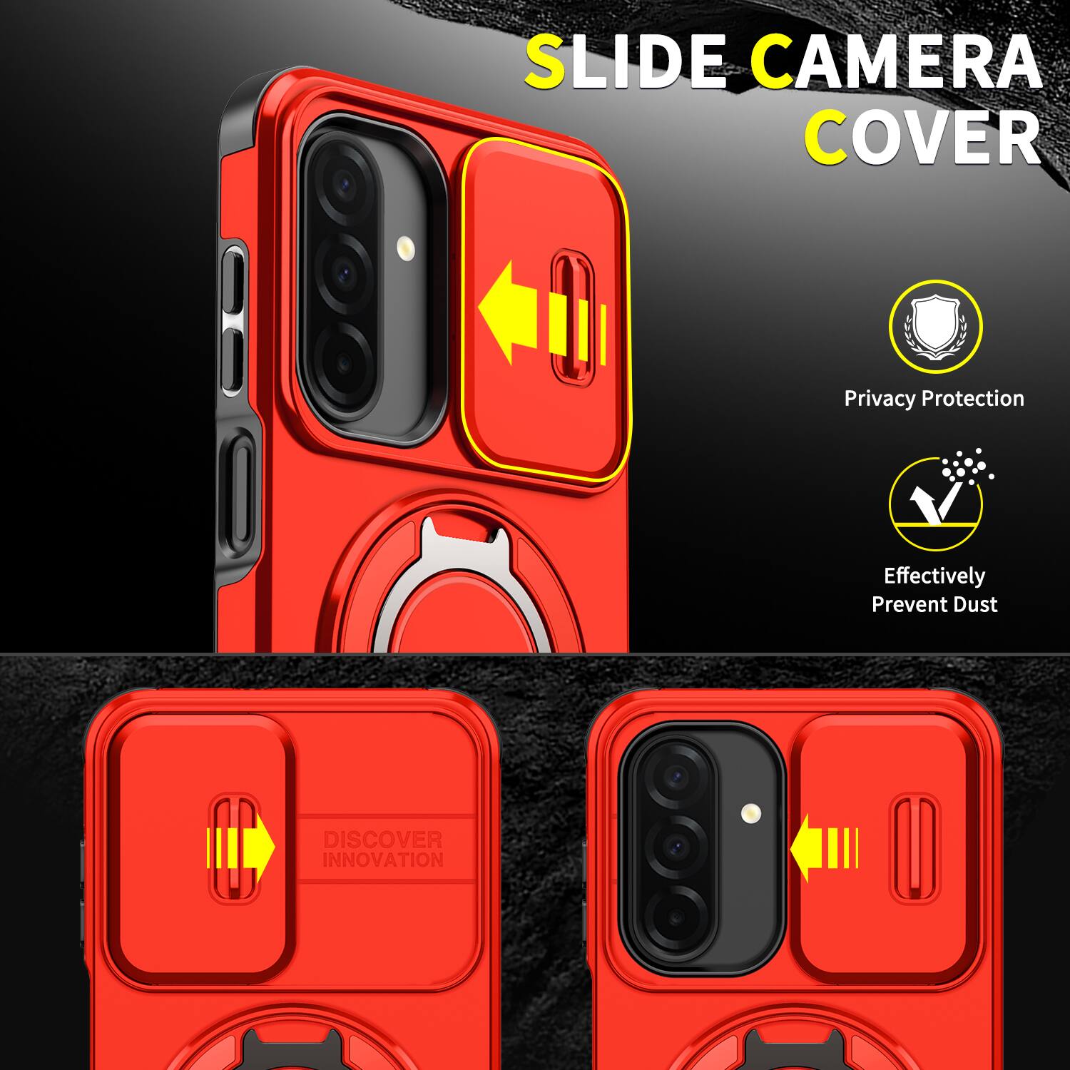 SLIDE CAMERA COVER

Privacy Protection

Effectively Prevent Dust

DISCOVER INNOVATION
