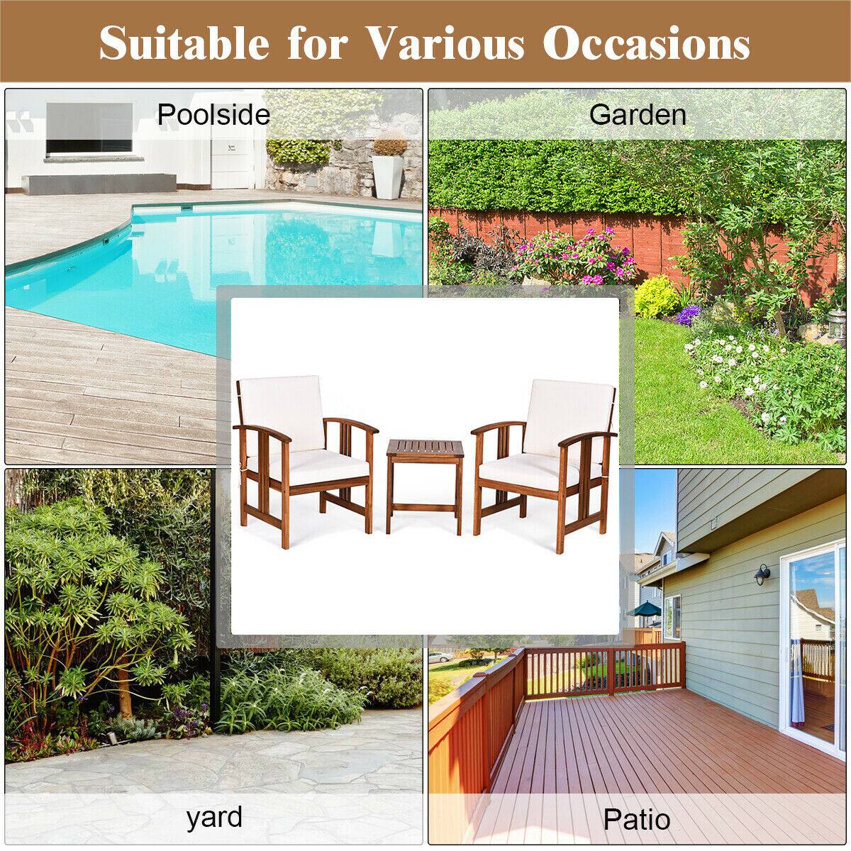 Suitable for Various Occasions

Poolside
Garden
Yard
Patio
