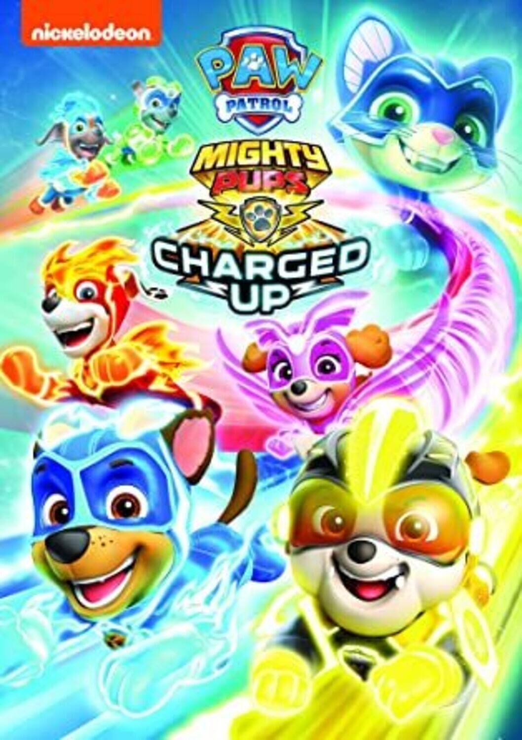 Front. Paw Patrol: Mighty Pups Charged Up   - DVD.