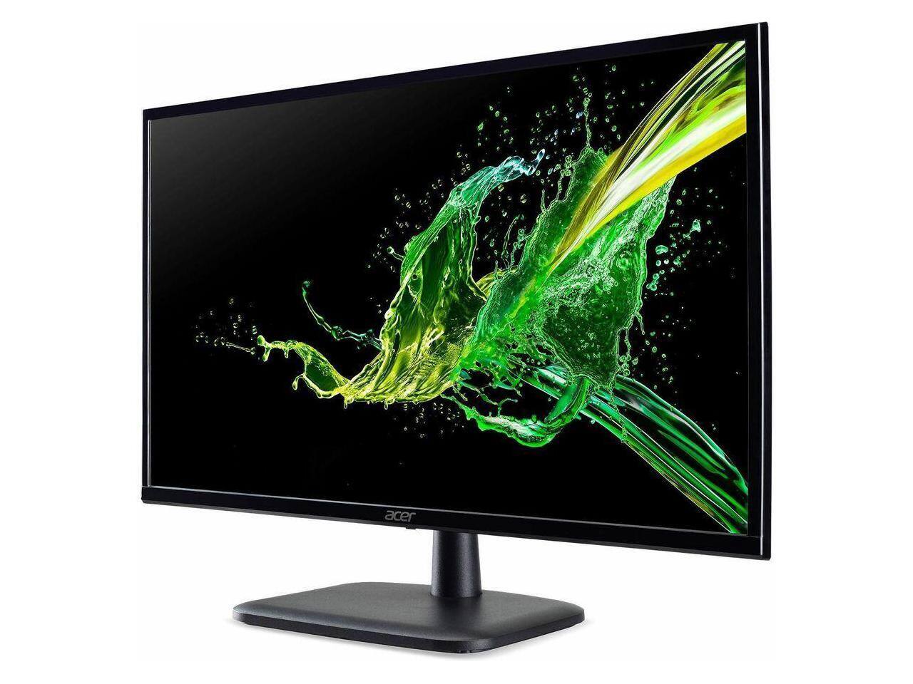 Alt View 2. Acer - Acer EK321QK 32" 4K UHD LED Monitor - VA - 1.07B Colors - Adaptive Sync - Black.