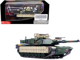 M1A1 TUSK Main Battle Tank "U.S.A. 1st Battalion 35th Armor Regiment" 1/72 Diecast Model by Panzerkampf - Multicolor