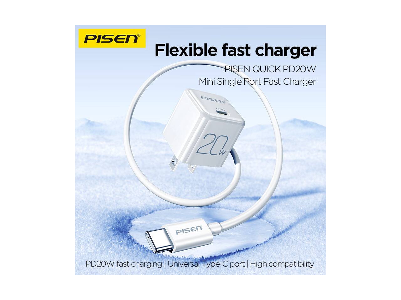 PISEN PD20W Pudding Single Port Fast Charger TP C36 - Best Buy