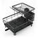 Alt View 7. Sugift - 2-Tier Detachable Dish Drying Rack Stainless Steel Rack with Cutlery Box and Cup Holder - Black.