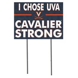Jardine - Virginia Cavaliers 18'' x 24'' I Chose Lawn Sign - Navy