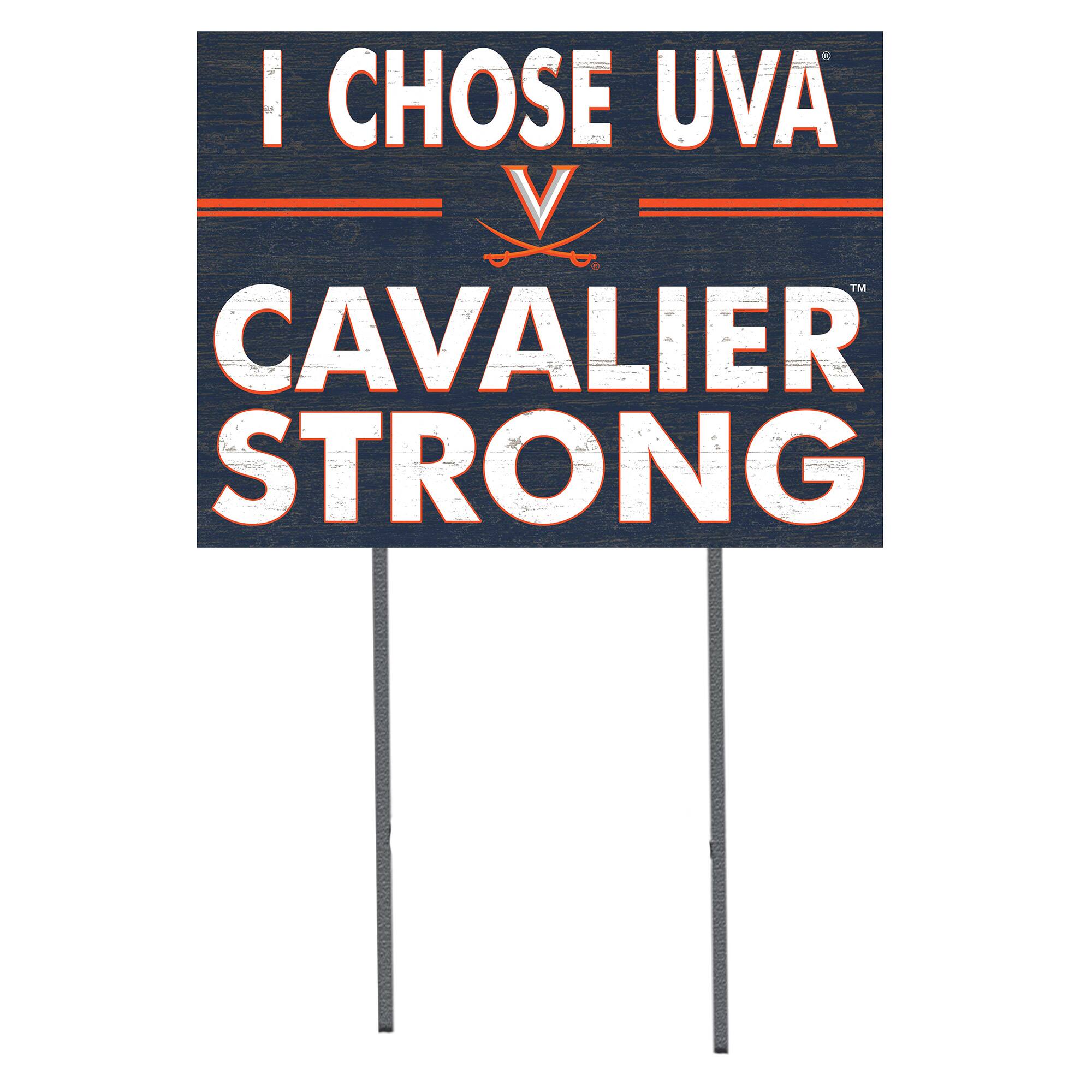 Virginia Cavaliers 18'' x 24'' I Chose Lawn Sign