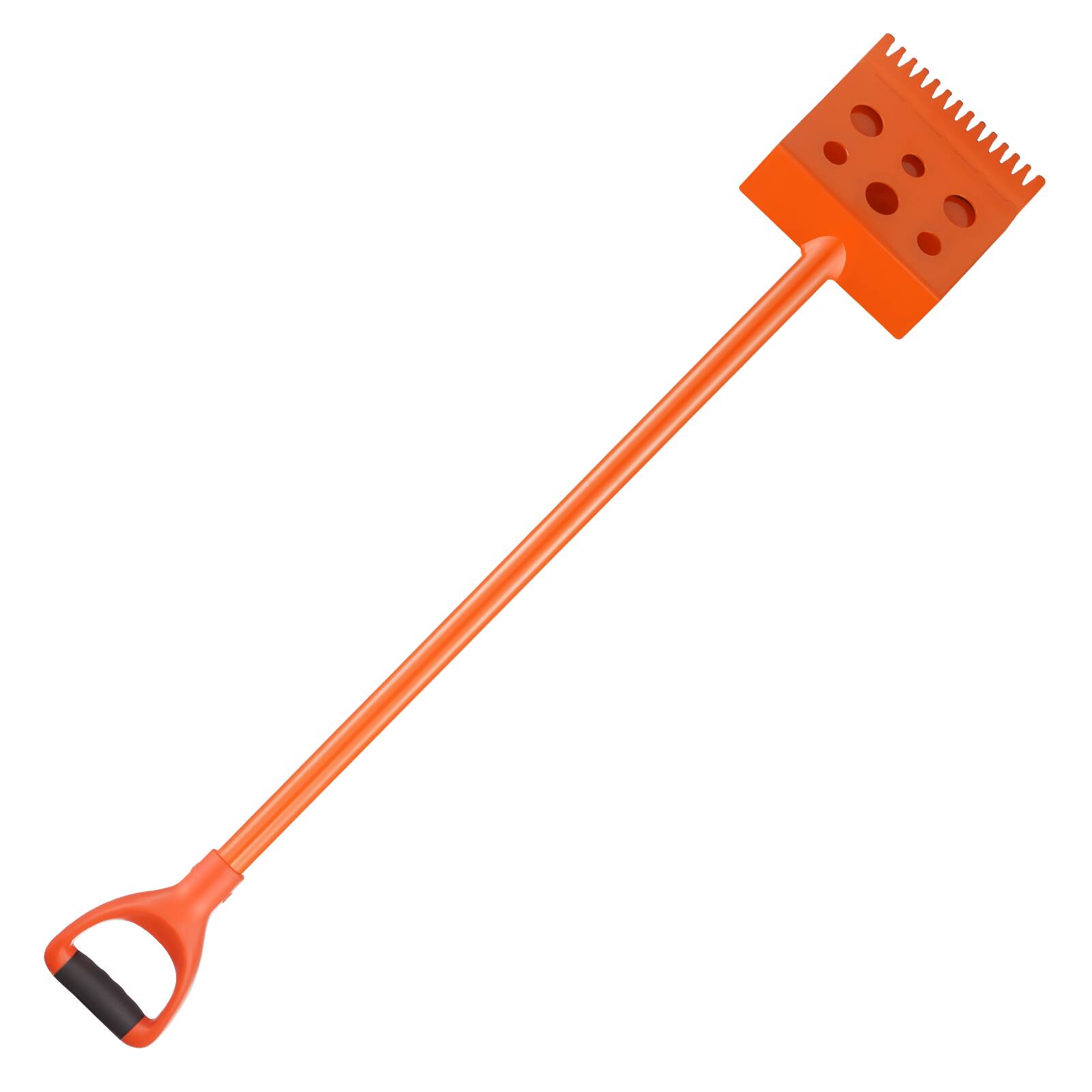 Left. LOVMOR - D Grip Shingle Shovel High Hardness Steel Roof Ripper Tool for Roofing Nail Removal.