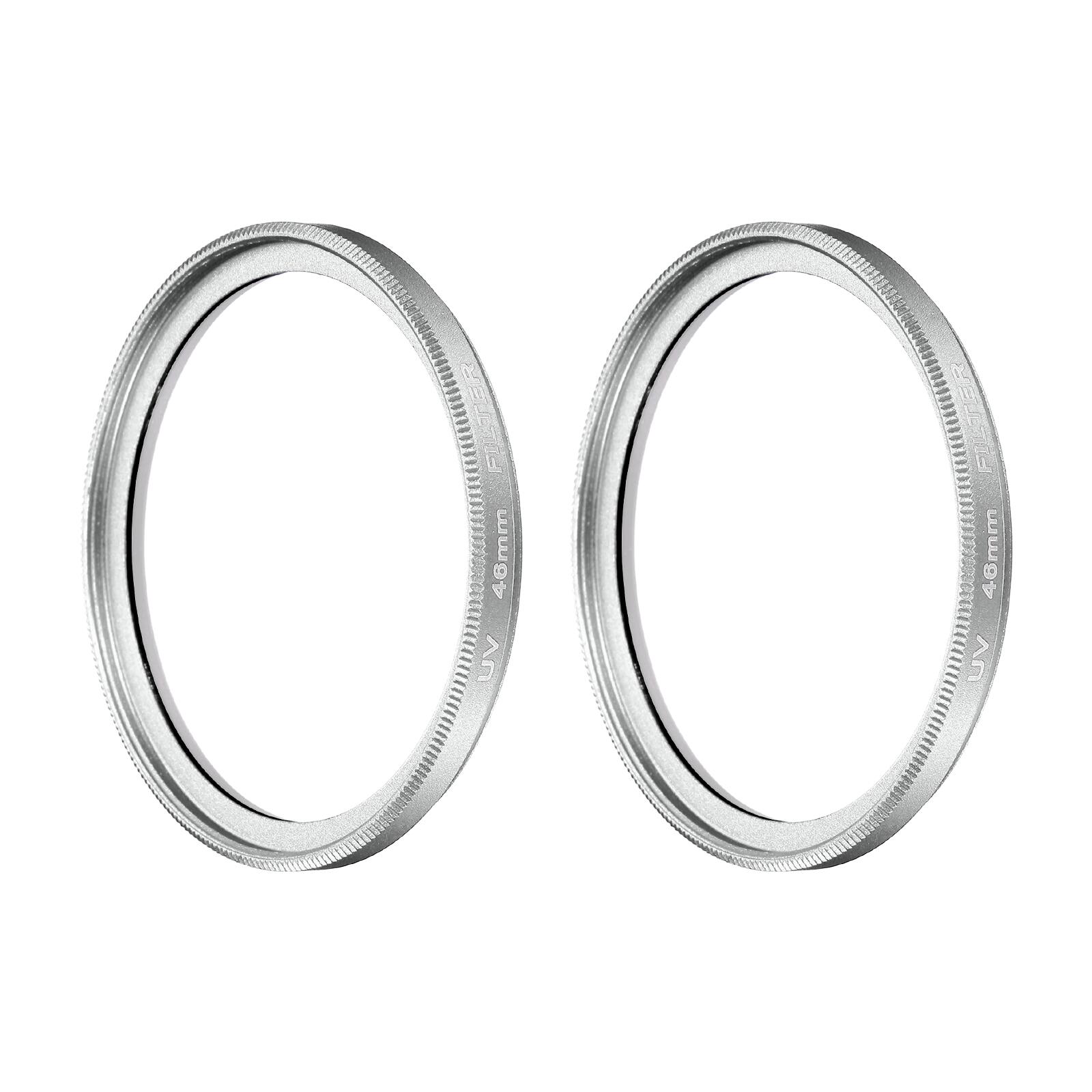 Unique Bargains - 46mm Ultra Slim Lens Filter 2pcs, Multi Coating Aluminum Circular Screw-in Protection for Photography price history on PriceWatchPro