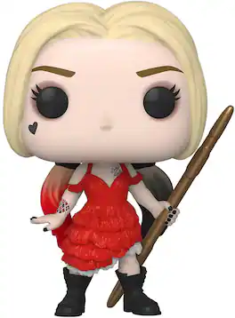 DC Comics - DC The Suicide Squad Funko POP Vinyl Figure | Harley (Damaged Dress) - Red