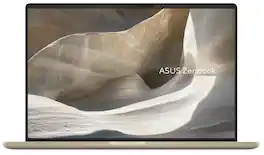 ASUS - Zenbook A14 14" OLED Laptop - Snapdragon X2 Elite - 32GB Memory - 1TB SSD - Copilot+ PC - Zebriskie Beige
