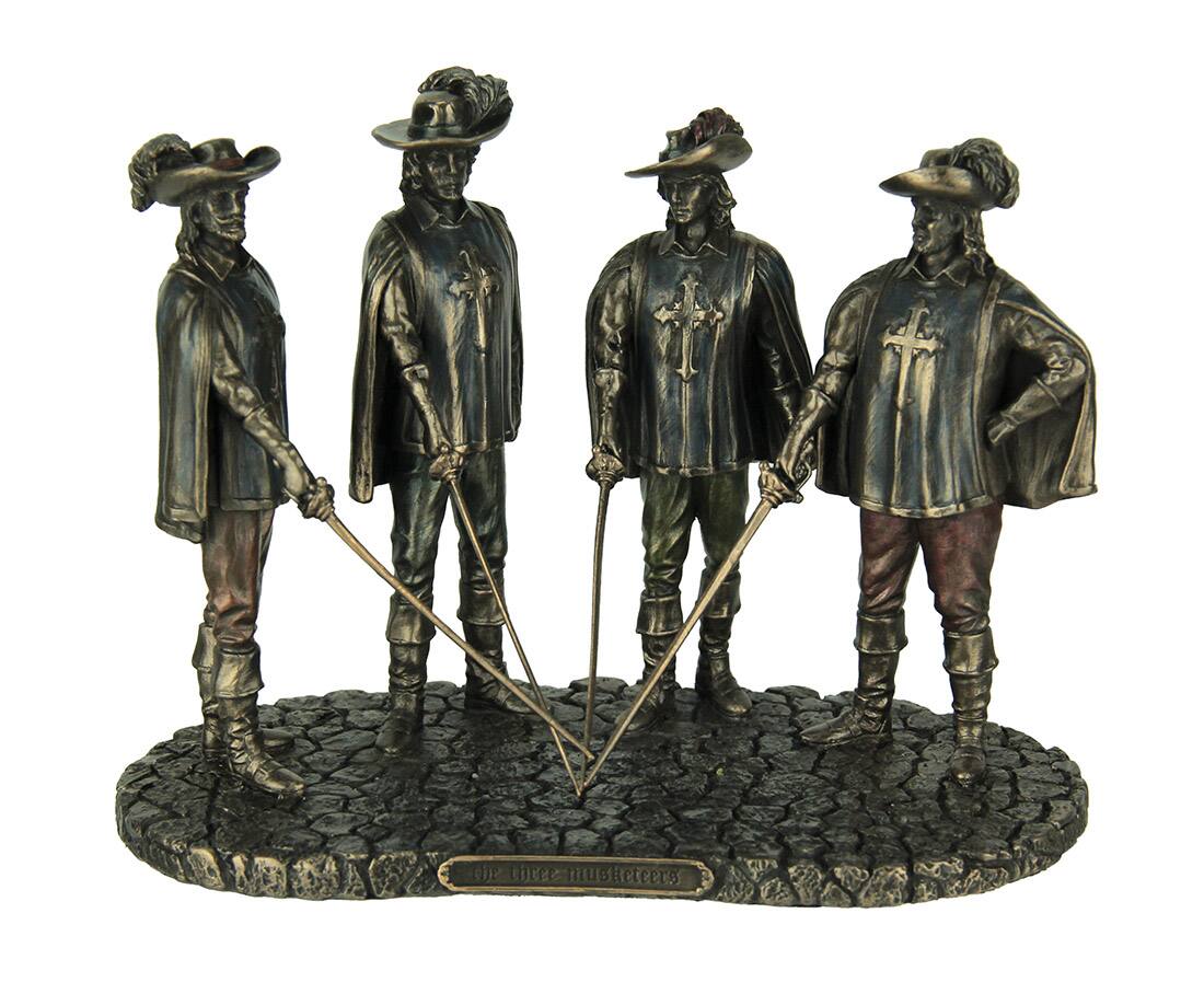 Veronese Design - The Musketeers All For One Finished Statue - Bronze price history on PriceWatchPro