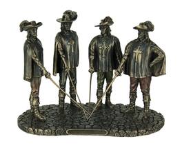 Veronese Design - The Musketeers All For One Finished Statue - Bronze