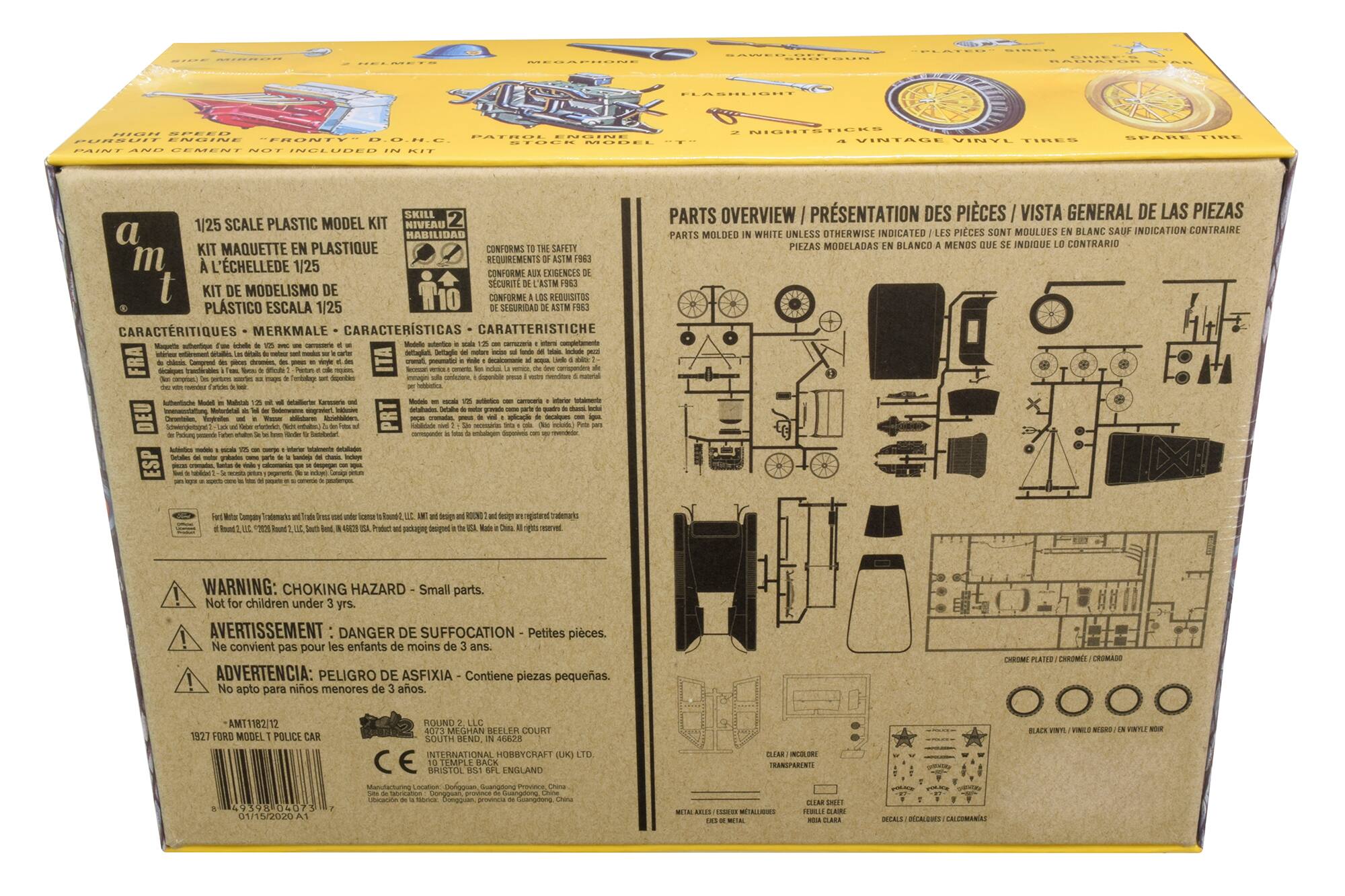 1/25 SCALE PLASTIC MODEL KIT  
KIT MAQUETTE EN PLASTIQUE A L'ÉCHELLE 1/25  
KIT DE MODELISMO DE PLASTICO ESCALA 1/25  

CARACTERISTIQUES - MERKMALE - CARATTERISTICHE  
- Magnifique modèle de 1/25 avec un camion de police et un camion de patrouille  
- Meticuleusement détaillé avec des détails tels que des détails de peinture, des détails de carrosserie, des détails de moteur, des détails de suspension, des détails de pneus, des détails de carrosserie, des détails de carrosserie, des détails de carrosserie, des détails de carrosserie, des détails de carrosserie, des détails de carrosserie, des détails de carrosserie, des détails de carrosserie, des détails de carrosserie, des détails de carrosserie, des détails de carrosserie, des détails de carrosserie, des détails de carrosserie, des détails de carrosserie,