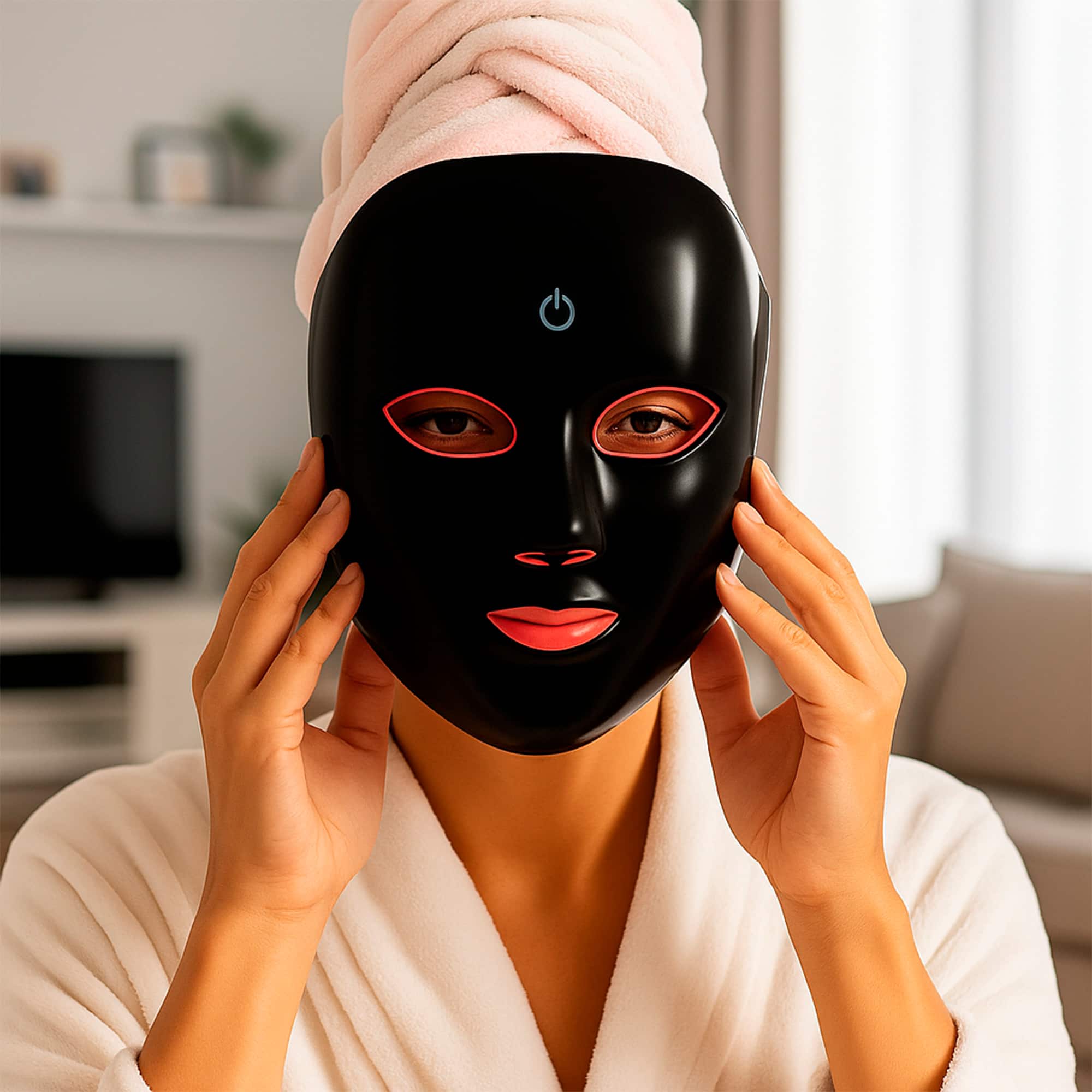 Pursonic 7 in 1 LED Light Therapy Face Mask & LED Light Sculpting