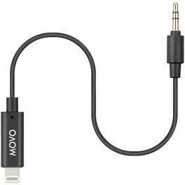 MOVO - IMA-4 TRS to Lightning Adapter - Compatible with iPhone and iOS Devices