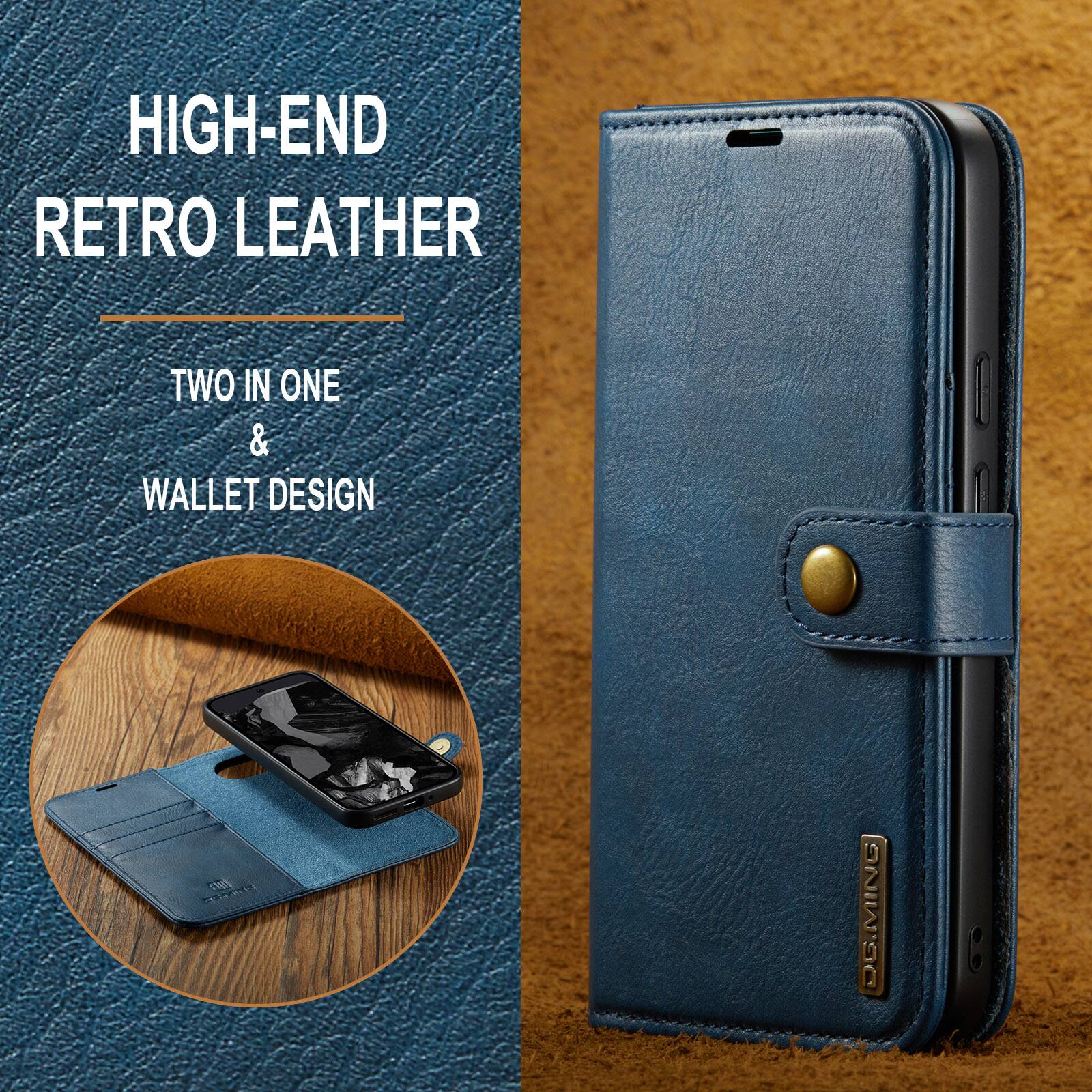 HIGH-END RETRO LEATHER  
TWO IN ONE & WALLET DESIGN