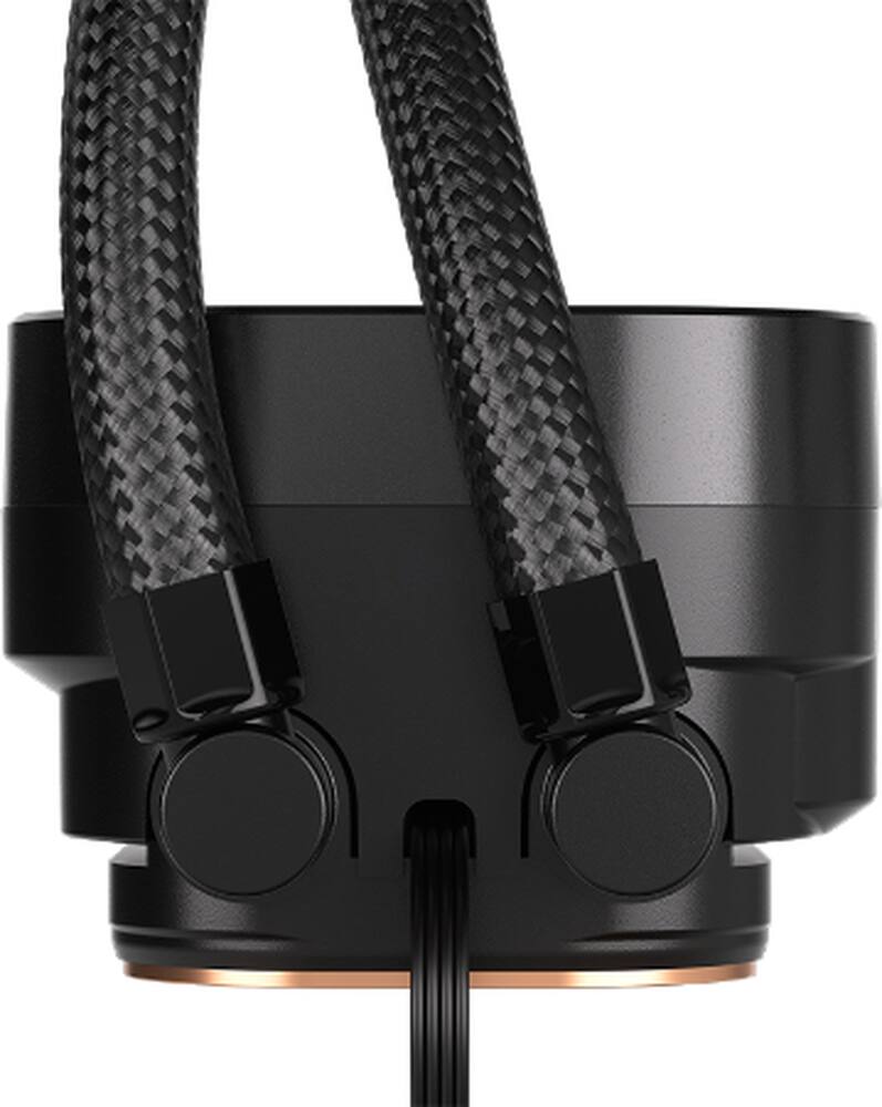 Alt View 2. CORSAIR - Corsair Nautilus RS LCD Module - Black.