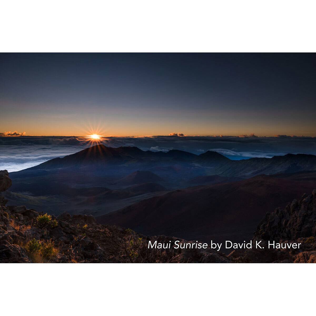 Maui Sunrise by David K. Hauver